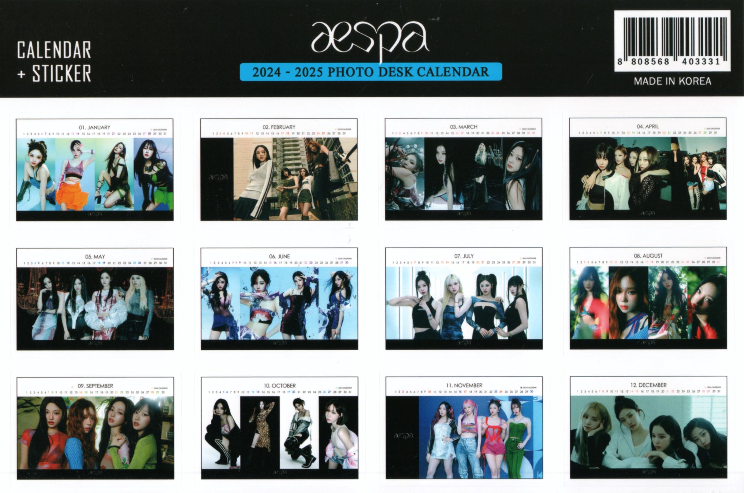 aespa 直筆サイン 2023シーグリ 卓上カレンダー aespa 直筆サイン 2023シーグリ 卓上カレンダーの通販 by てでぃ