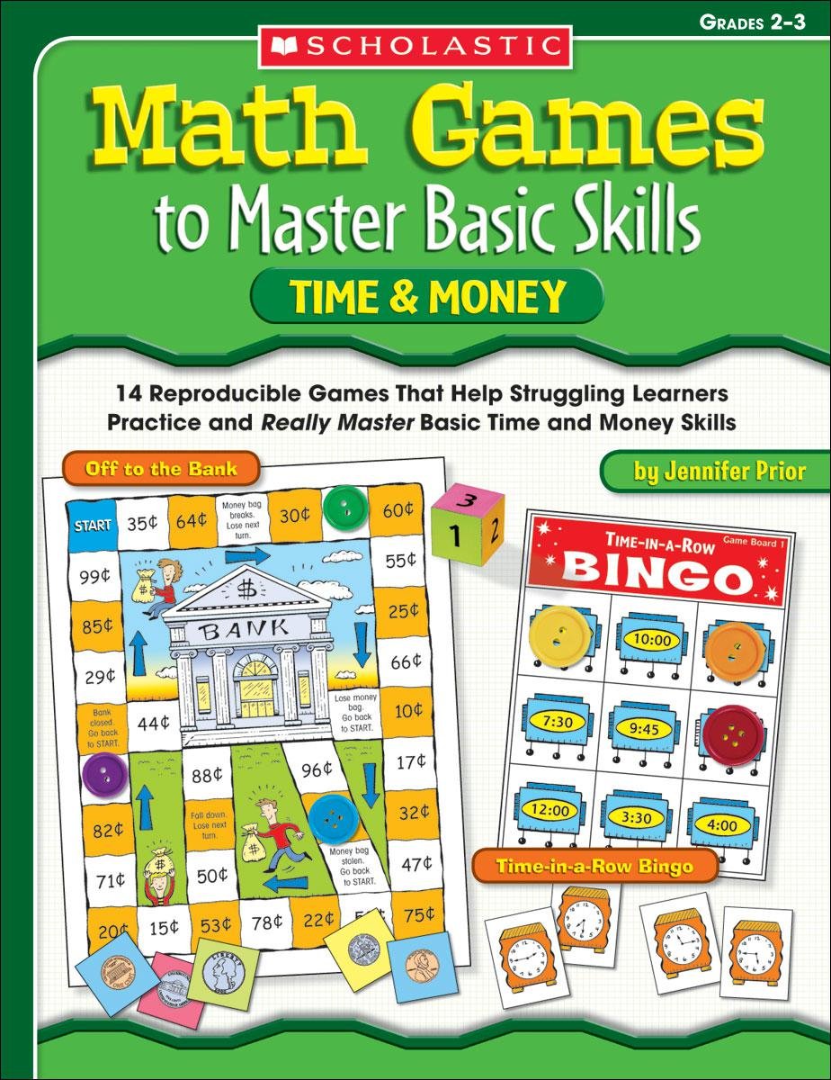 Buy Time and Money: 14 Reproducible Games That Help Struggling Learners  Practice and Really Master Basic Time and Money Skills and Concepts (Math  Games to Master Basic Skills) Book Online at Low