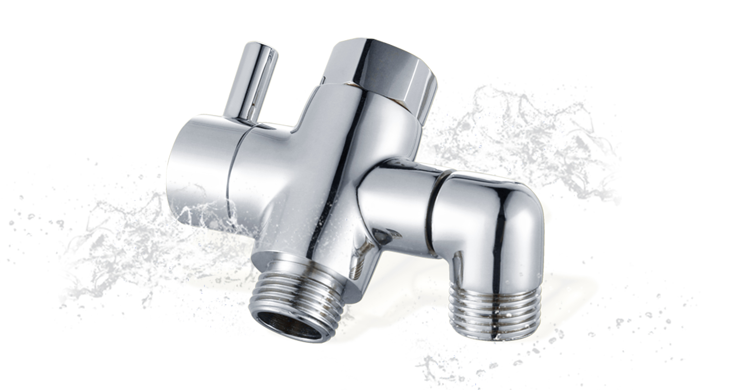 YANN Shower Arm Diverter Valve, Brass G1/2 Water Diverter, Universal YANN Shower Arm Diverter Valve, Brass G1/2 Water Diverter, Universal