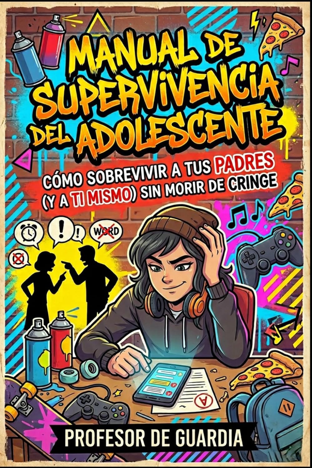 MANUAL DE SUPERVIVENCIA DEL ADOLESCENTE: CÓMO SOBREVIVIR A TUS PADRES (Y A TI MISMO) SIN MORIR DE CRINGE