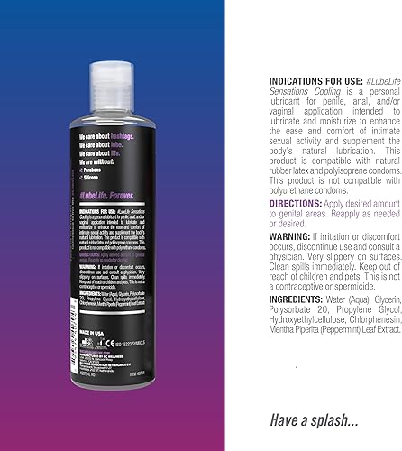 Miniatura 2 de Lube Life What Mine is Yours Kit de placer para hombres y parejas, spray de retardo de larga duración con lubricantes personales de enfriamiento y