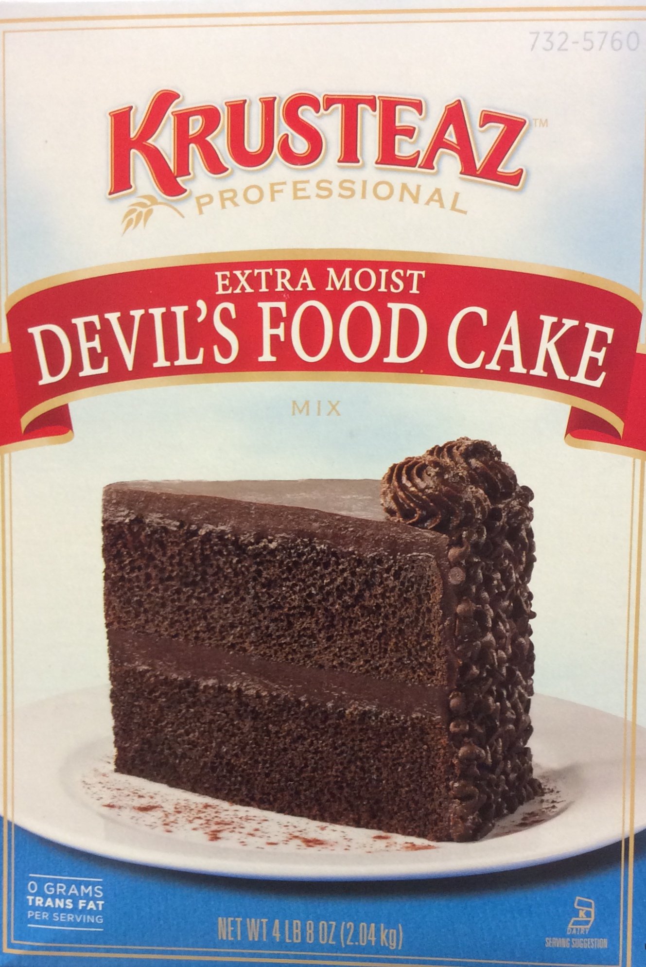 Amazon.com : Krusteaz Cake Mix - Devil's Food, 72-Ounce : Grocery