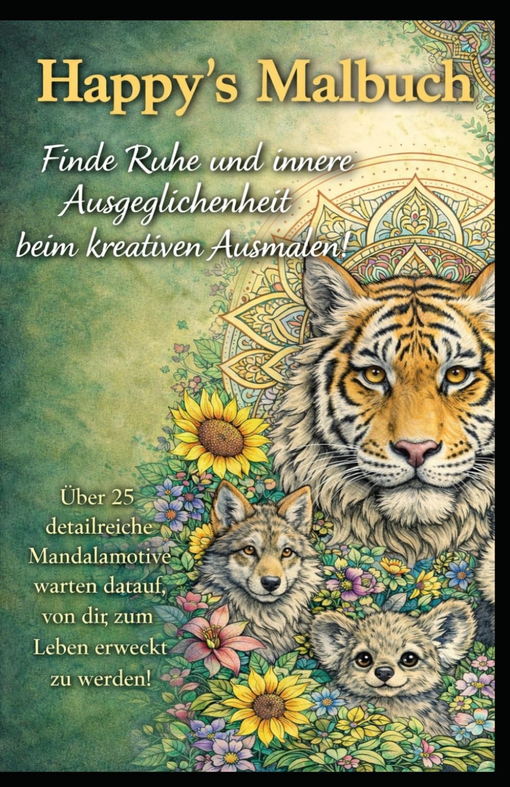 Happys Malbuch: Bunte Ideen für kleine und große Künstler – zum Entspannen, Ausmalen und Konzentrieren