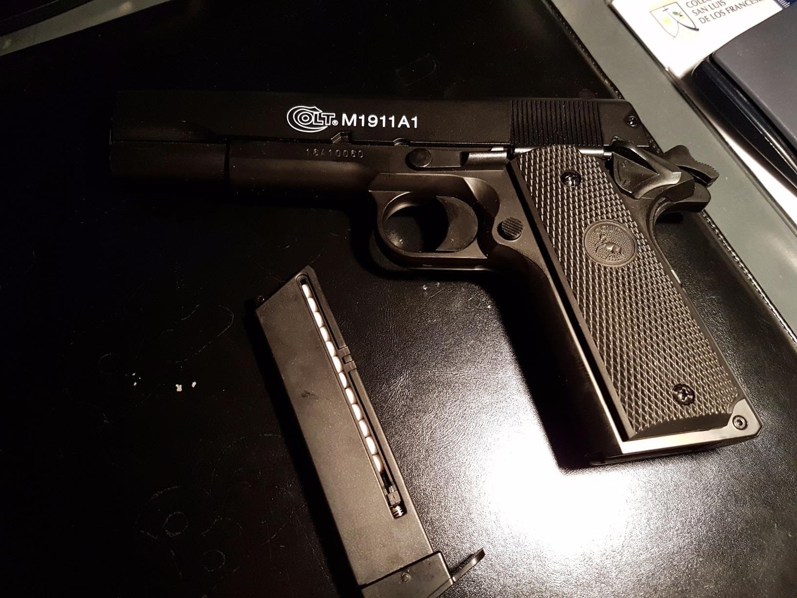 Cybergun Colt M1911-A1 HPA 180116 Metallo Nero, Pistone a molla
