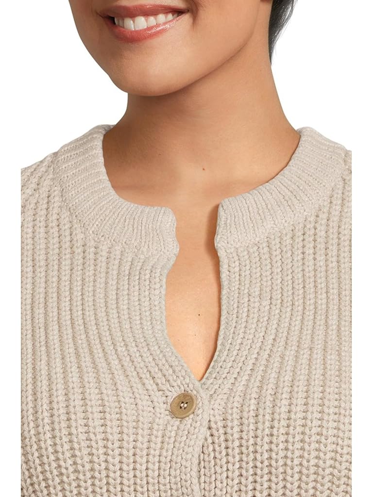 Brown Prana Sunday River Short Cardigan