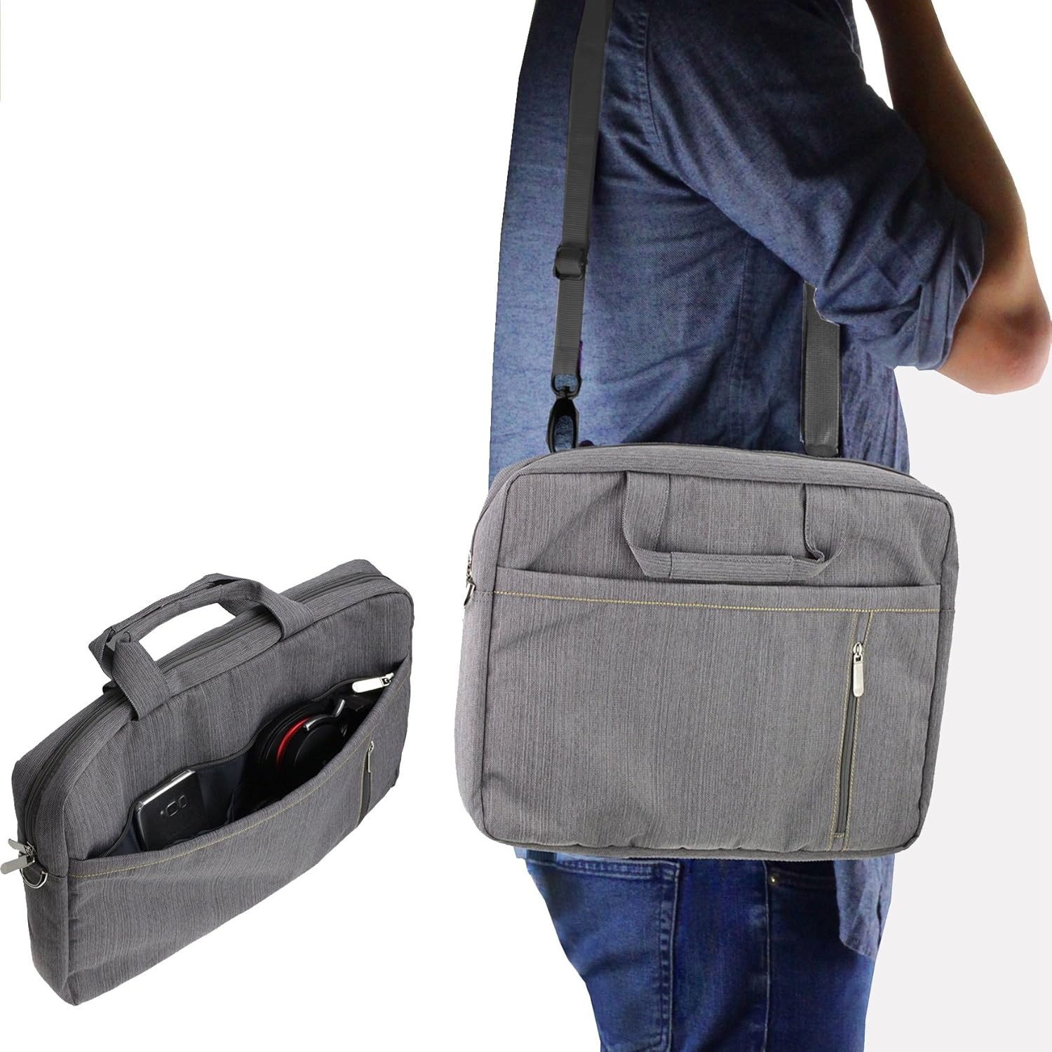 Navitech Carry Case for Portable TV/TV'S Compatible With NAVISKAUTO HD 15.6 Inch