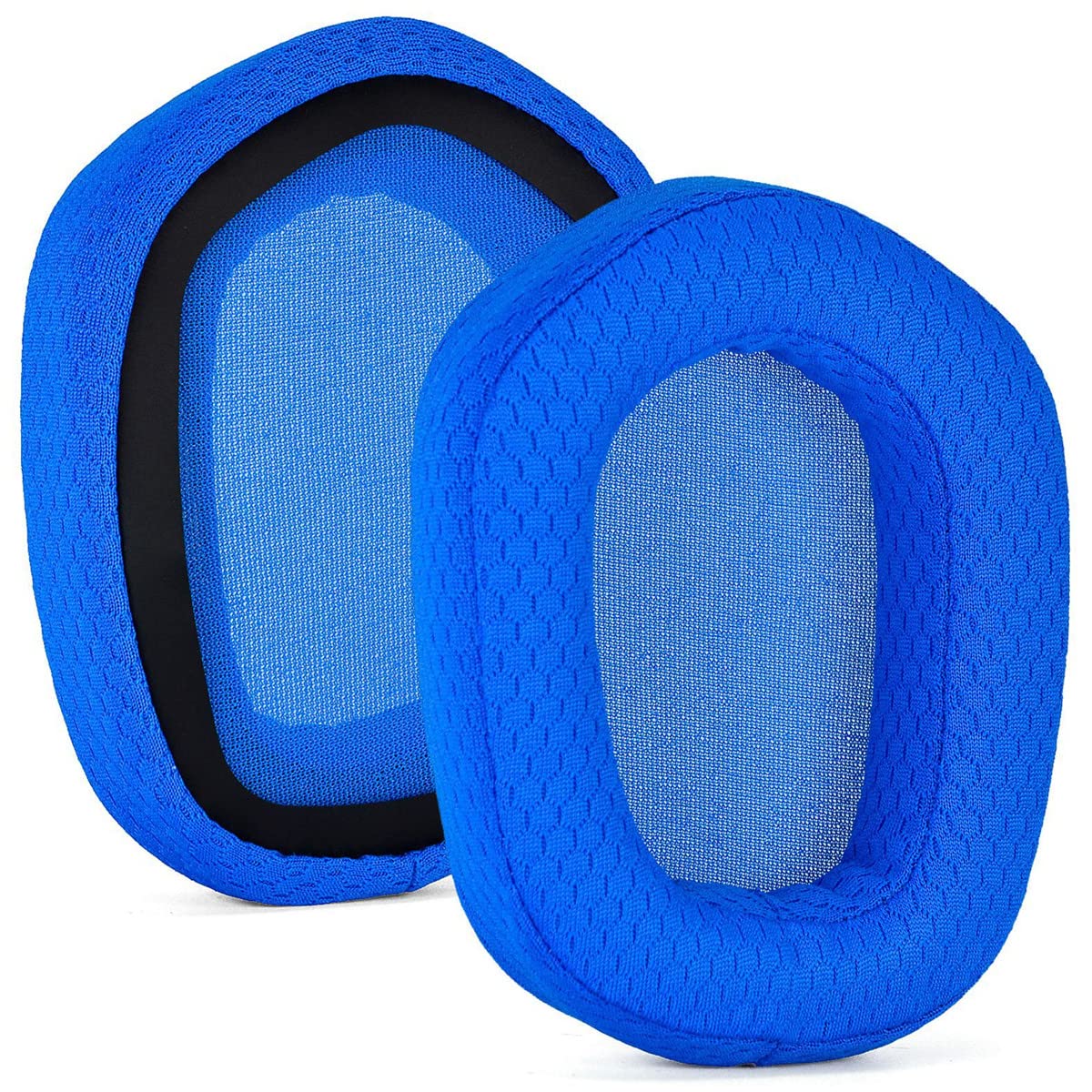 Almohadillas para auriculares de malla + espuma viscoelástica, piezas de reparación para Logitech (G335)