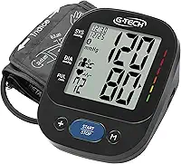 G-Tech Aparelho de Pressão Digital Automático de Braço BPLA850BT, Preta