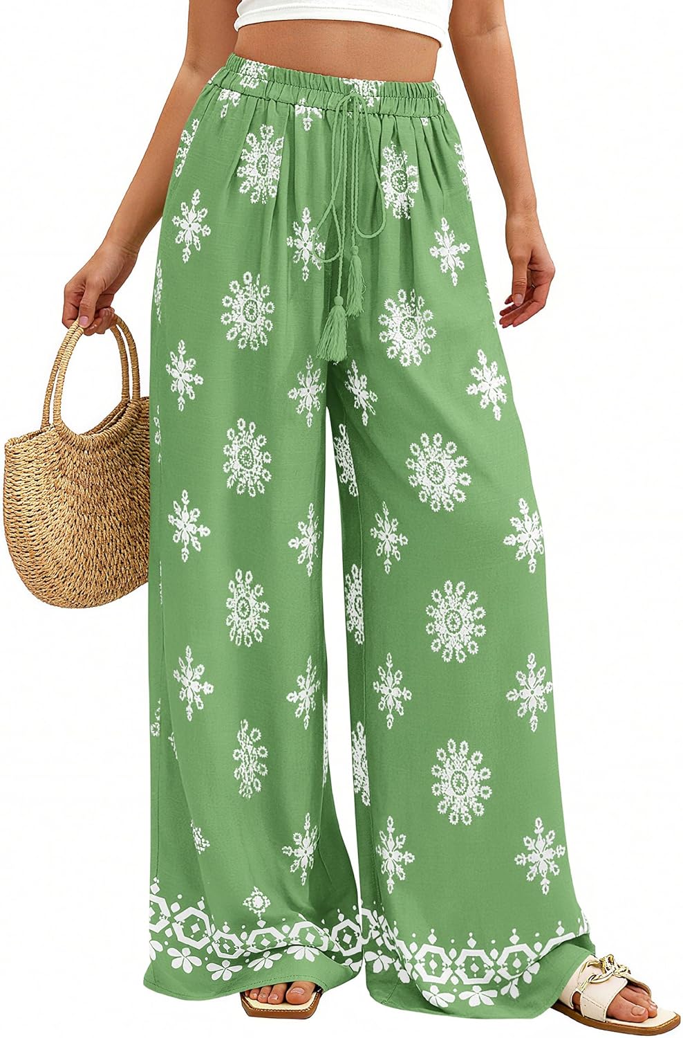 PRETTYGARDEN Women's Palazzo Pants Now $32.99 at Amazon
