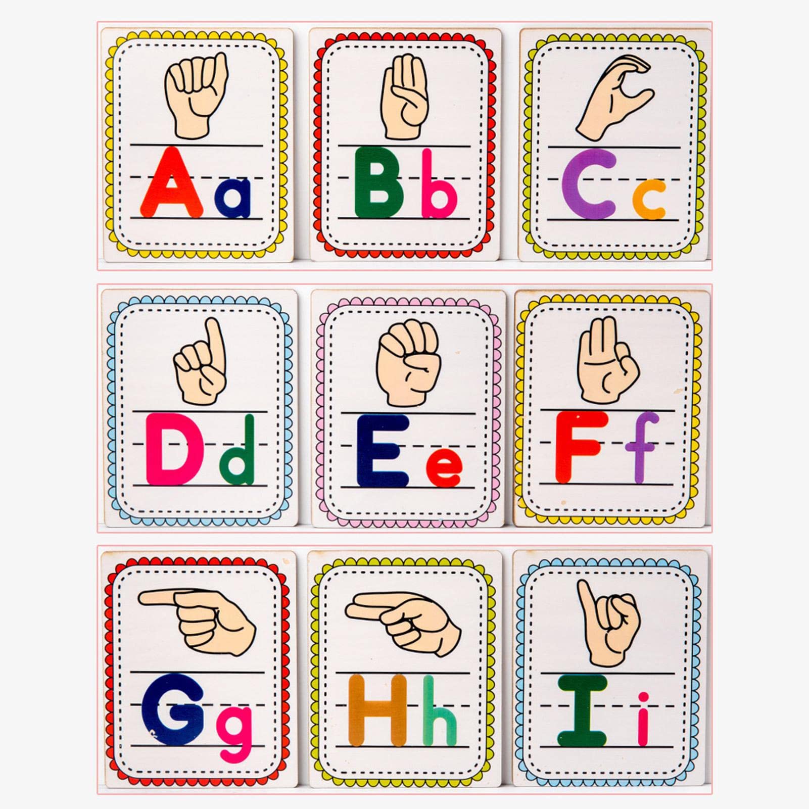 Amazon.co.jp: 10 文字フラッシュカード - ジェスチャー