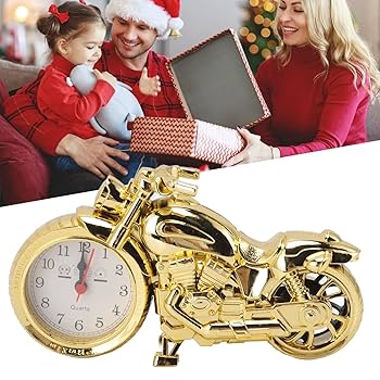 Amazon.co.jp: 置時計 バイク目覚まし時計 オートバイの形
