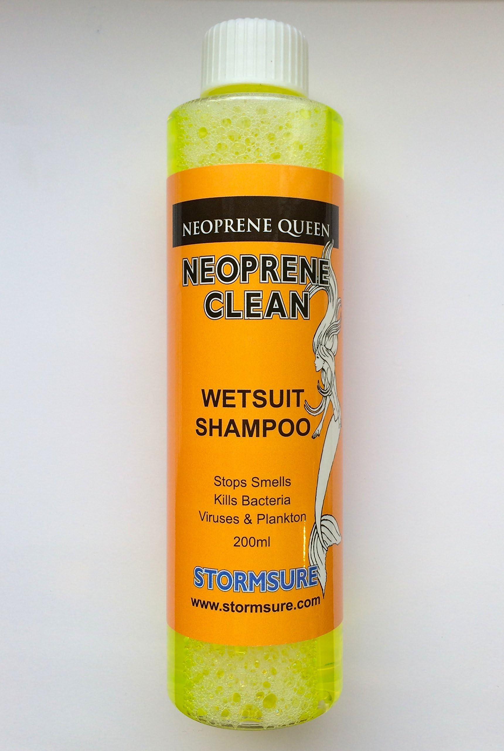 Neoprene Queen NQSHAM200 Wetsuit Drysuit Waders Shampoo Boot 200ml