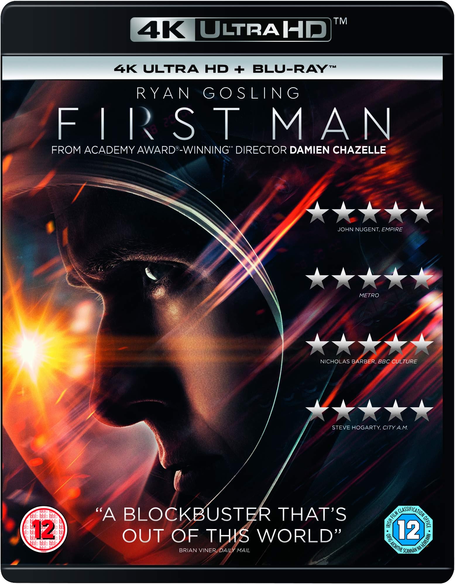 First Man (4K Ultra-HD + Blu-ray) [2018] [Region Free]