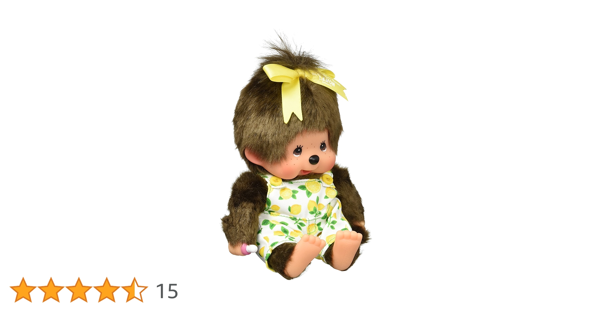 Amazon.co.jp: Sekiguchi Mon Farm Lemon Monchhichi Plush S Girl