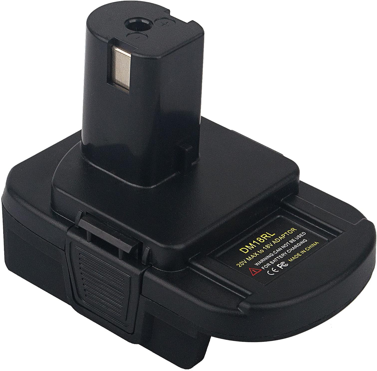 ZIBESTYU DM18RL Battery Adapter with USB Socket for Dewalt 20V Battery for Milwaukee 18V Battery Convert to for Ryobi 18V Battery, Compatible with 18V Tool for Ryobi