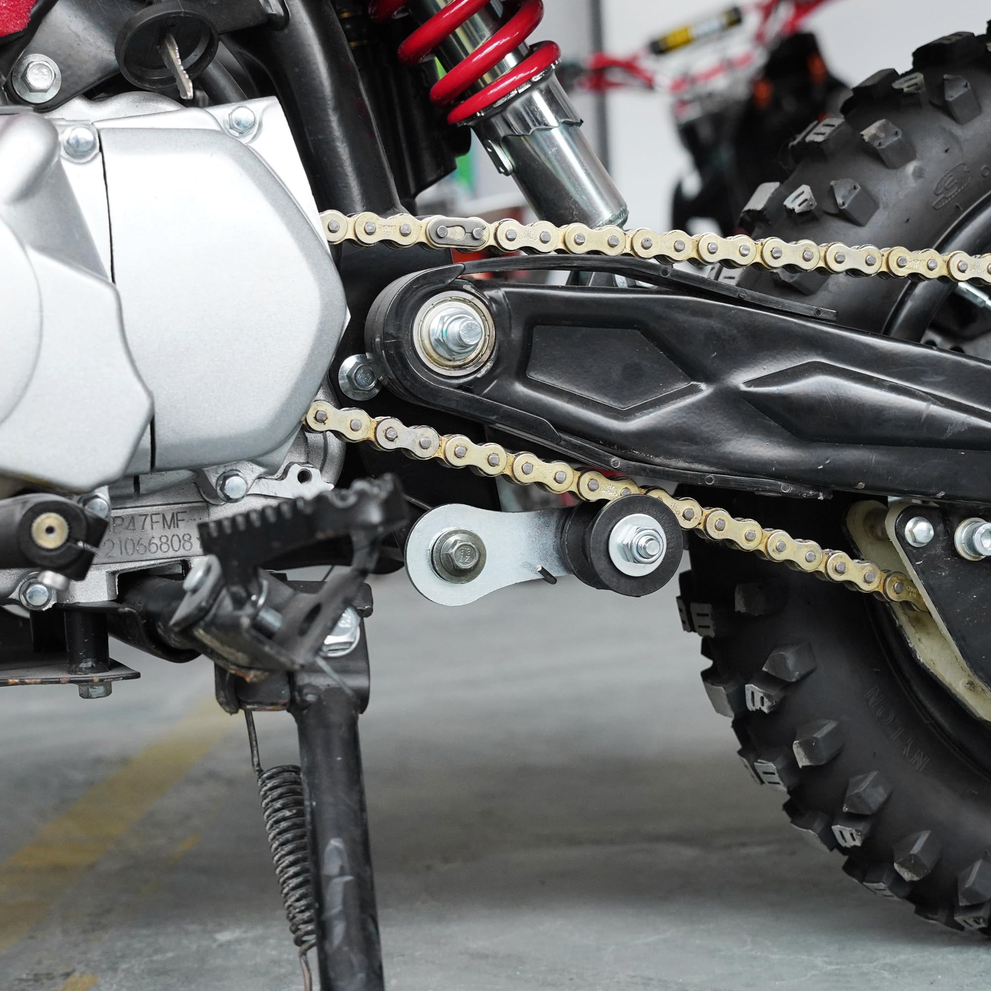 Kymco Agility 50 4T Guida Catena Per Moto Cross 110-140cc - Slider Tensioner Idler | PIT PRO, ATV, Quad | BLYGO Pedane Ciao