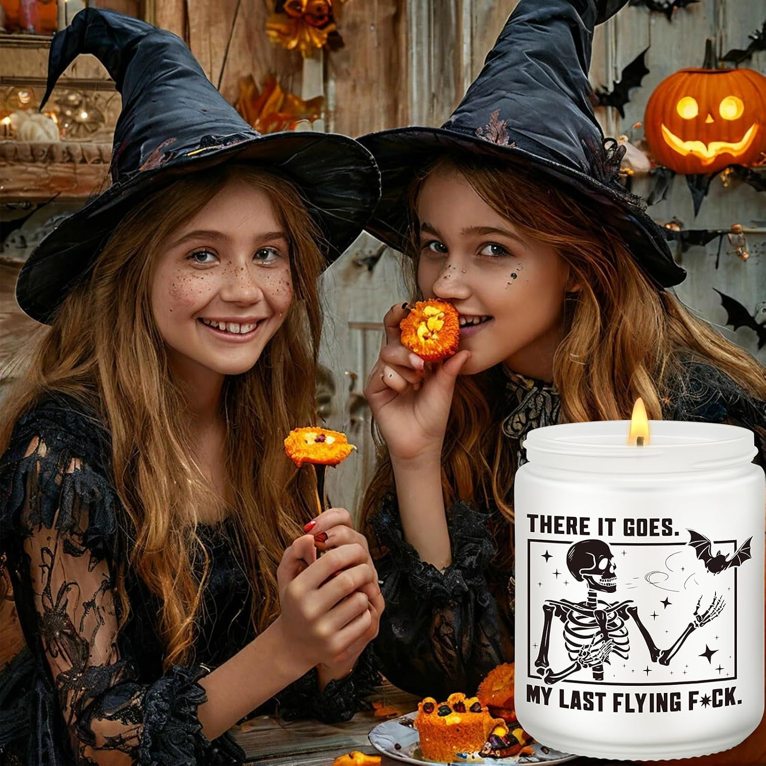 Valentine Gift for Him, Her, Happy Halloween Gifts, My Flying F*ck Candle