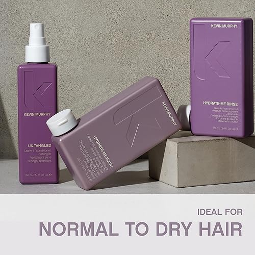 Miniatura 5 de KEVIN.MURPHY HYDRATE-ME.WASH - Champú hidratante para cabello natural y coloreado para cabello opaco, reseco y seco, champús nutritivos profundos,