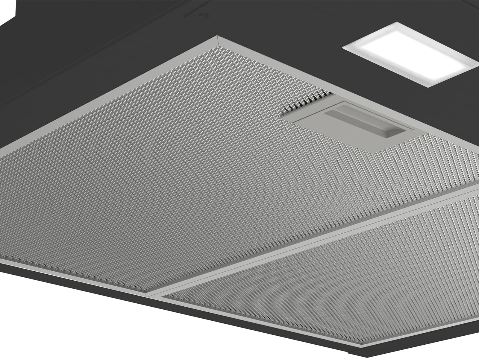 Bosch DWB66BC60 Series 2 Wall Seal, 60 cm Wide, Recirculation and Exhaust Air, Made in Germany, LED Lighting Even Illumination