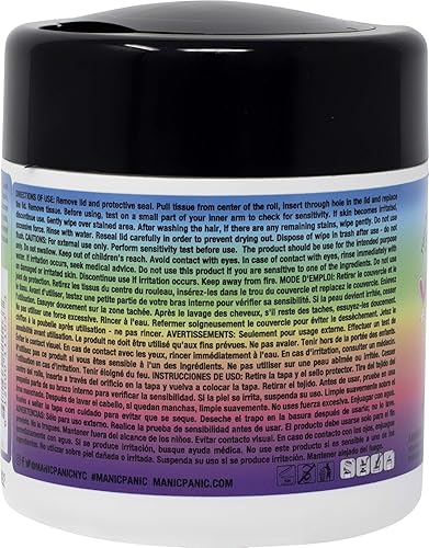 Miniatura 2 de MANIC PANIC Dye Away - Toallitas removedoras de tinte para el cabello, sin amoníaco, para adultos, elimina el color semipermanente y permanente de