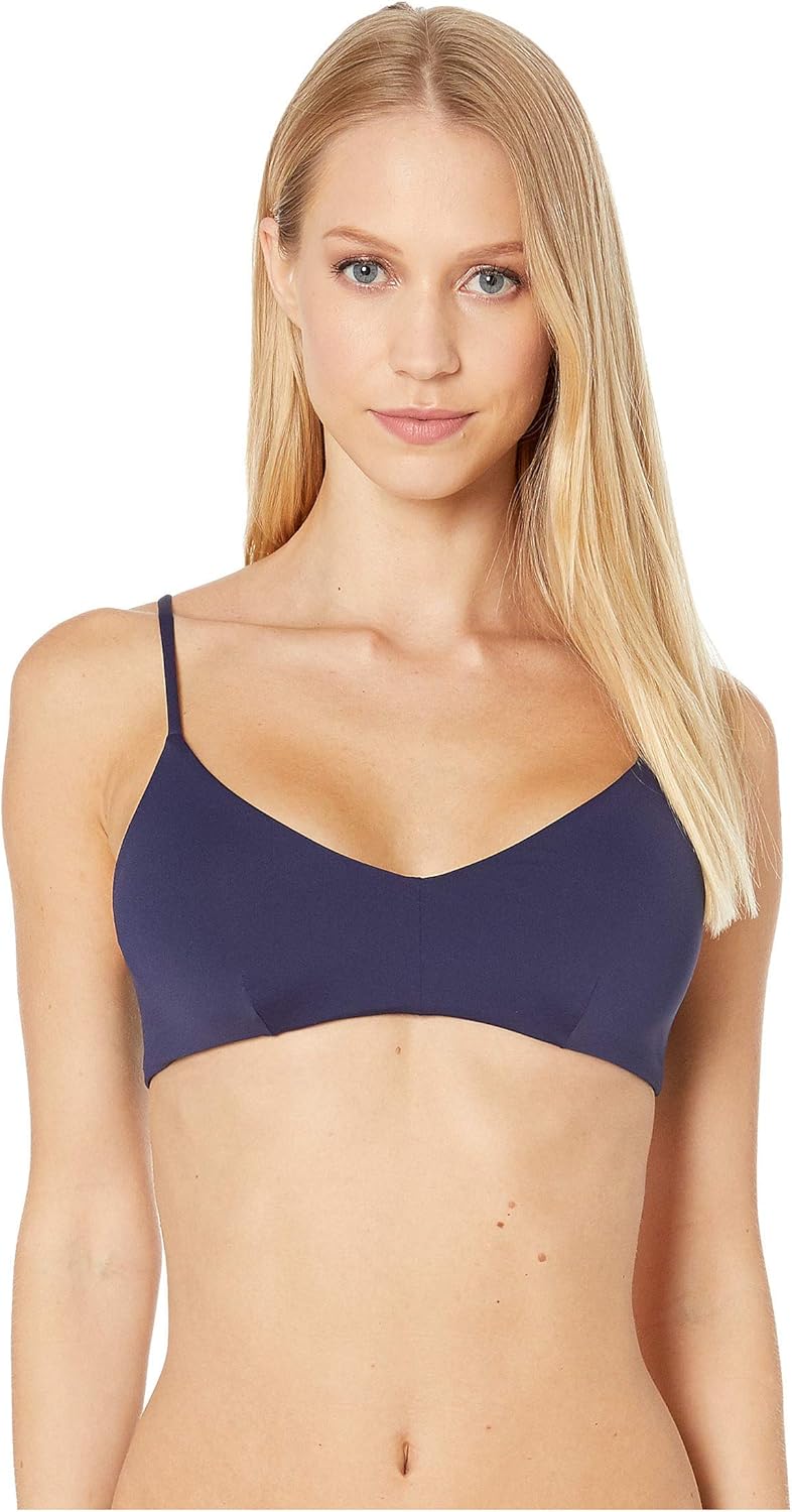 Volcom Simply Seam Less Vneck Bikini Top Swimwear