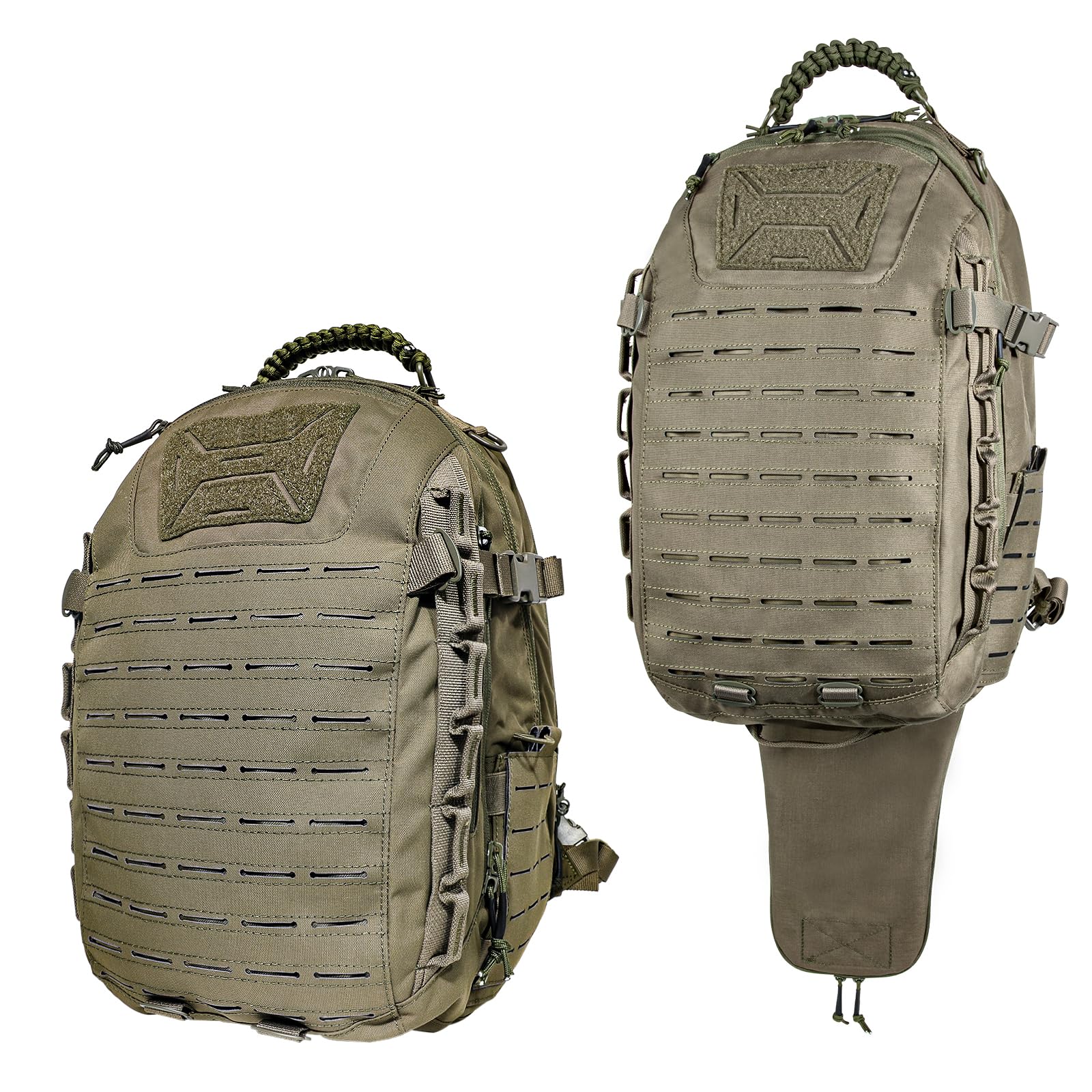 DRAGON EDGE Military Tactical Backpack MOLLE Waterproof Outdoor Hunting Traveling Hiking Camping