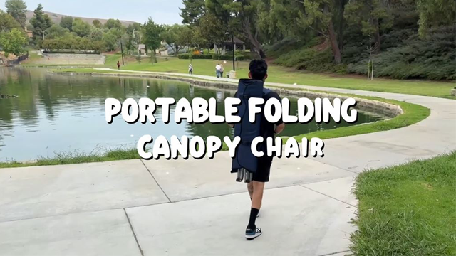 Amazon.com: CozyBox Portable Folding Camping Chairs with Canopy