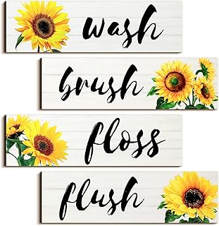 Amazon Com Sunflower Bathroom Decor