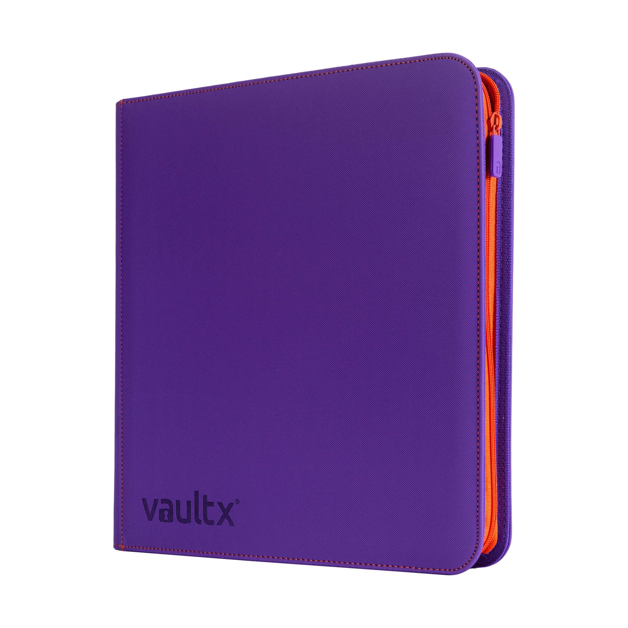 Vault X 12 Pocket Trading Card Zip Binder, 480 Cards, Compatible