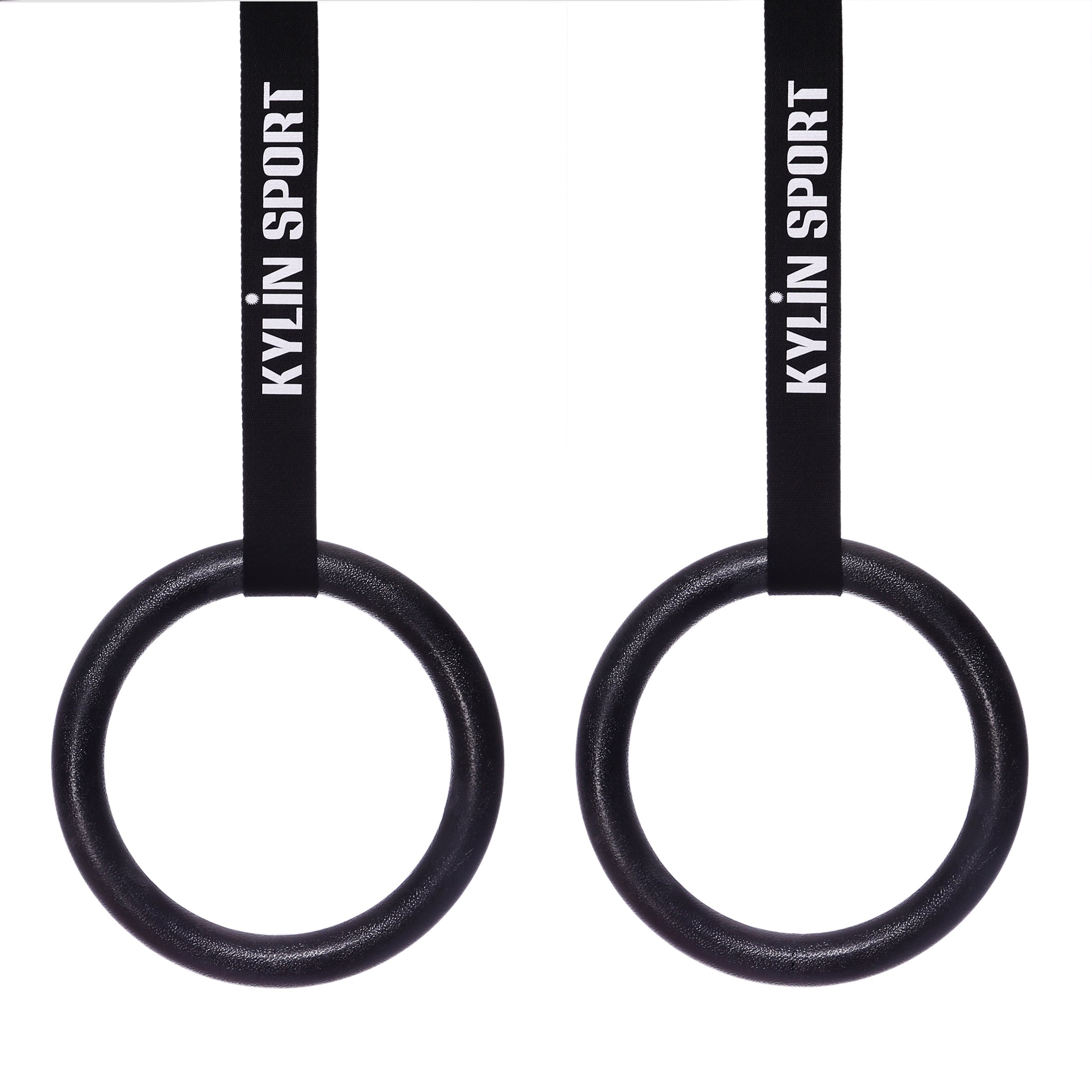 Paio di anelli da ginnastica, diametro 28 mm, anelli olimpici, per allenamento della muscolatura, sospensione, crossfit, pull up