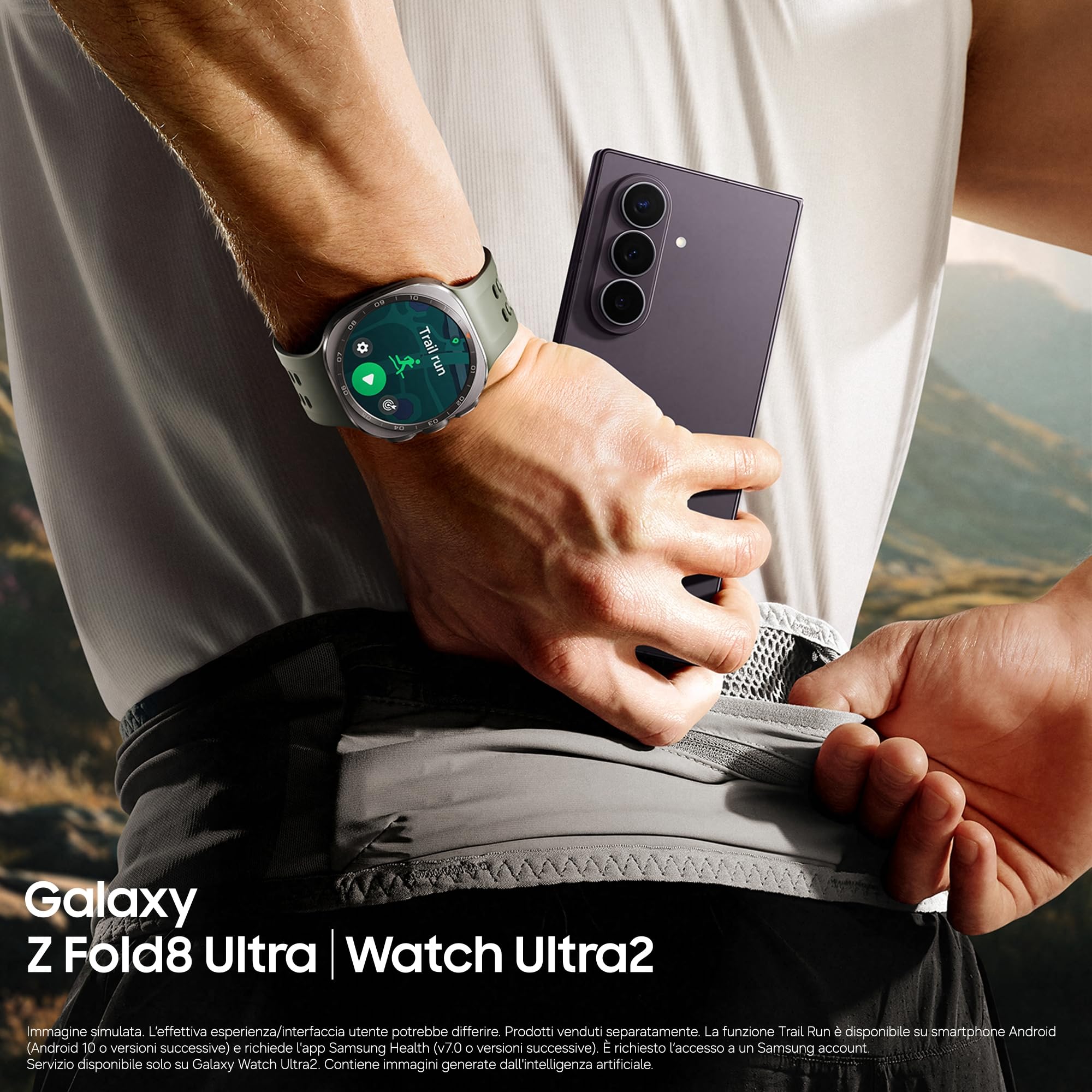 Samsung Galaxy Z Fold8 Ultra, 256GB, Violet Shadow [Versione Italiana] | Processore Potente, Batteria 5000 mAh, Multischermo, RAM 12GB, Camera 200 MP, Now Nudge, Assistente Foto