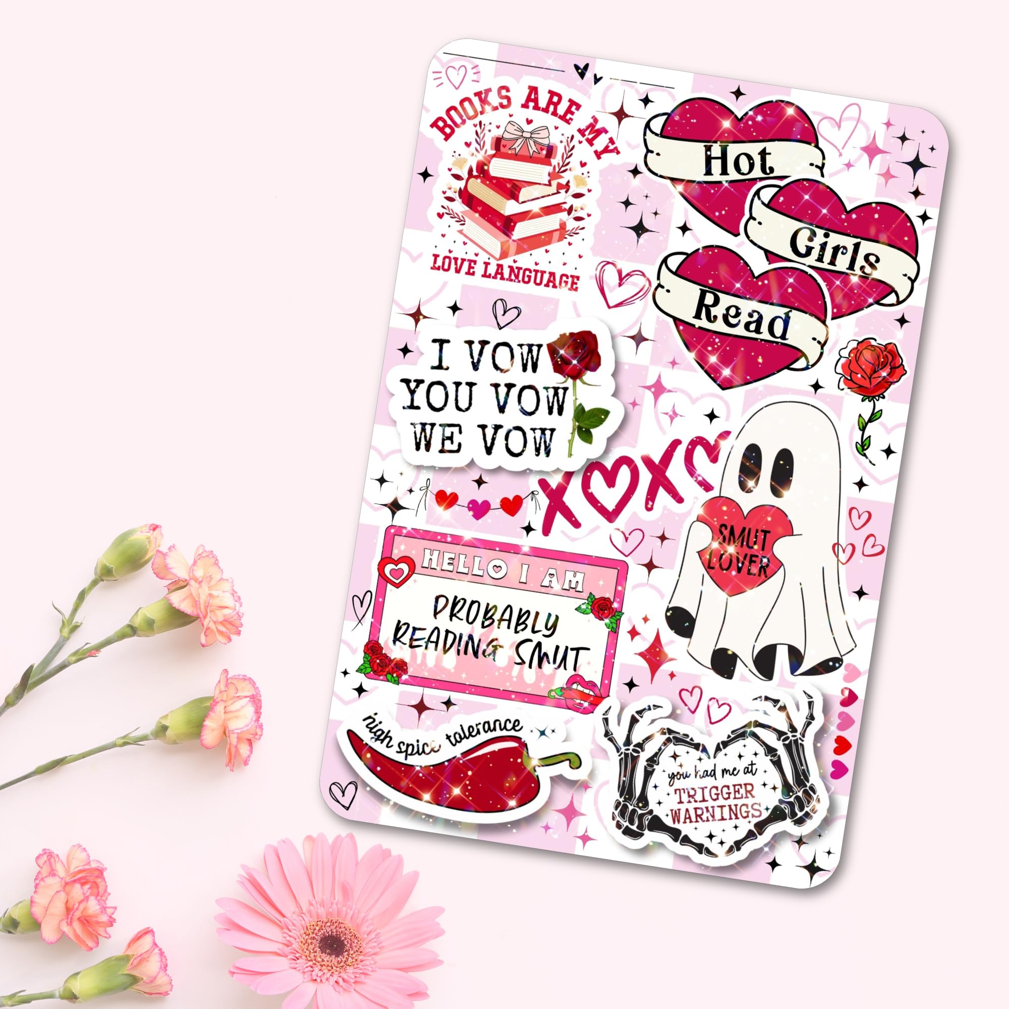 Kindle Paperwhite Back Cover Insert - Bookish Design For 11th Gen 6.8" Clear Case, Preppy Cowgirl Theme