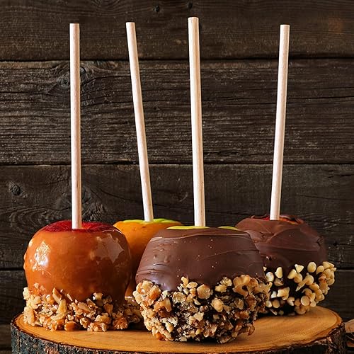 Vista 5 de BLUE TOP 200 palitos de bambú de 0.197 in y 7 pulgadas, fuertes y duraderos, ecológicos, suaves y seguros, multiusos