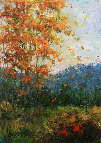 Miniatura 6 de RoseArt Juego de pintura acrílica prémium de 36 quilates en estuche de madera, juego completo de acrílico para lienzo, madera, cerámica y telas,