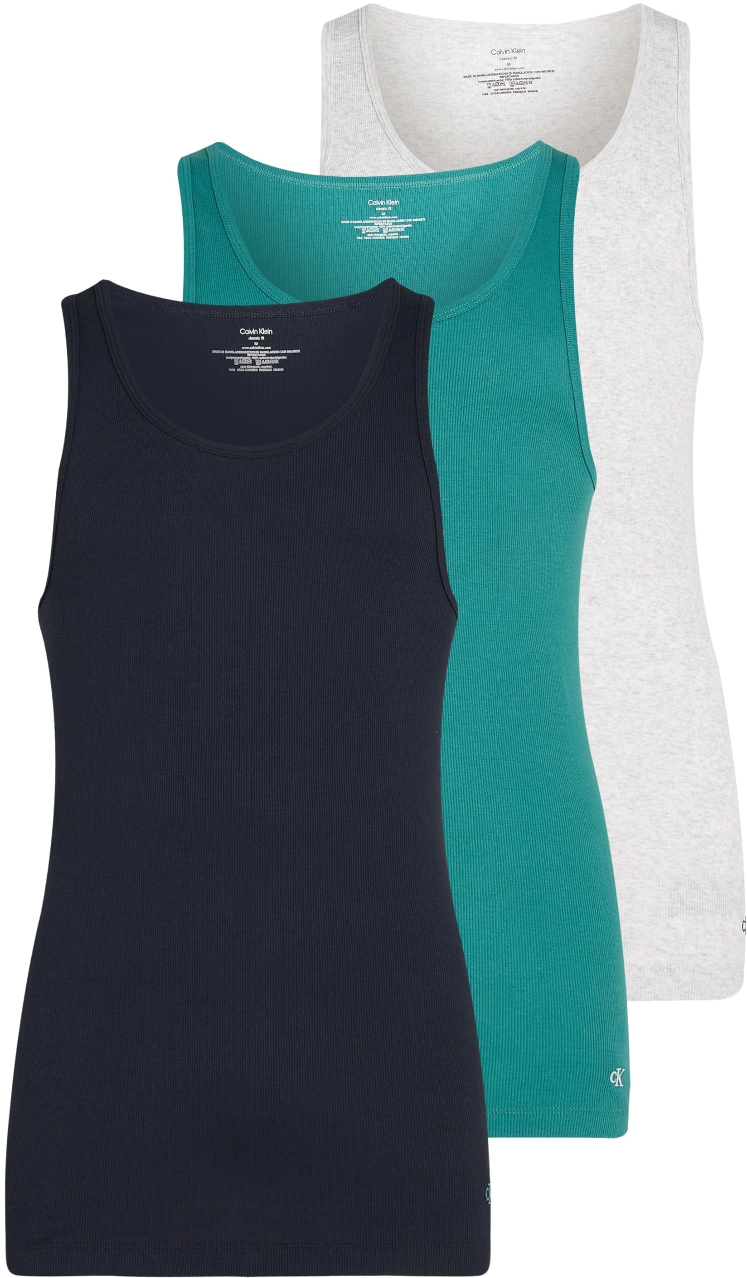 Calvin Klein Herren 3er Pack Tank Tops aus Baumwolle