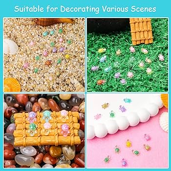 100/200/300PCS Cute Tiny Glow Resin Turtles For Crafts, Luminous Mini Turtle Cartoon Figurines Glow Dark Fairy Garden Party Decoration Hidden Game Nail Di