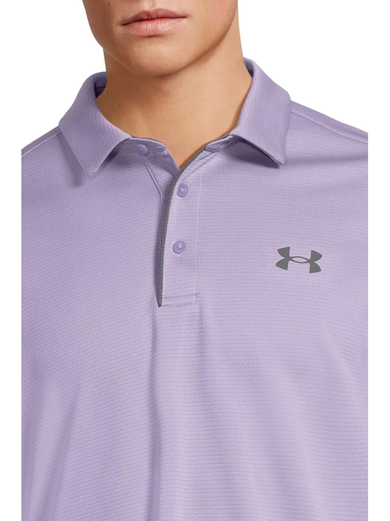 Purple Under Armour Tech Polo