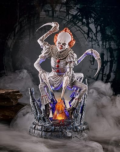 Miniatura 5 de Spirit Halloween It Spider Pennywise - Estatua iluminada, con licencia oficial, decoración de Halloween, decoración de terror, decoración de