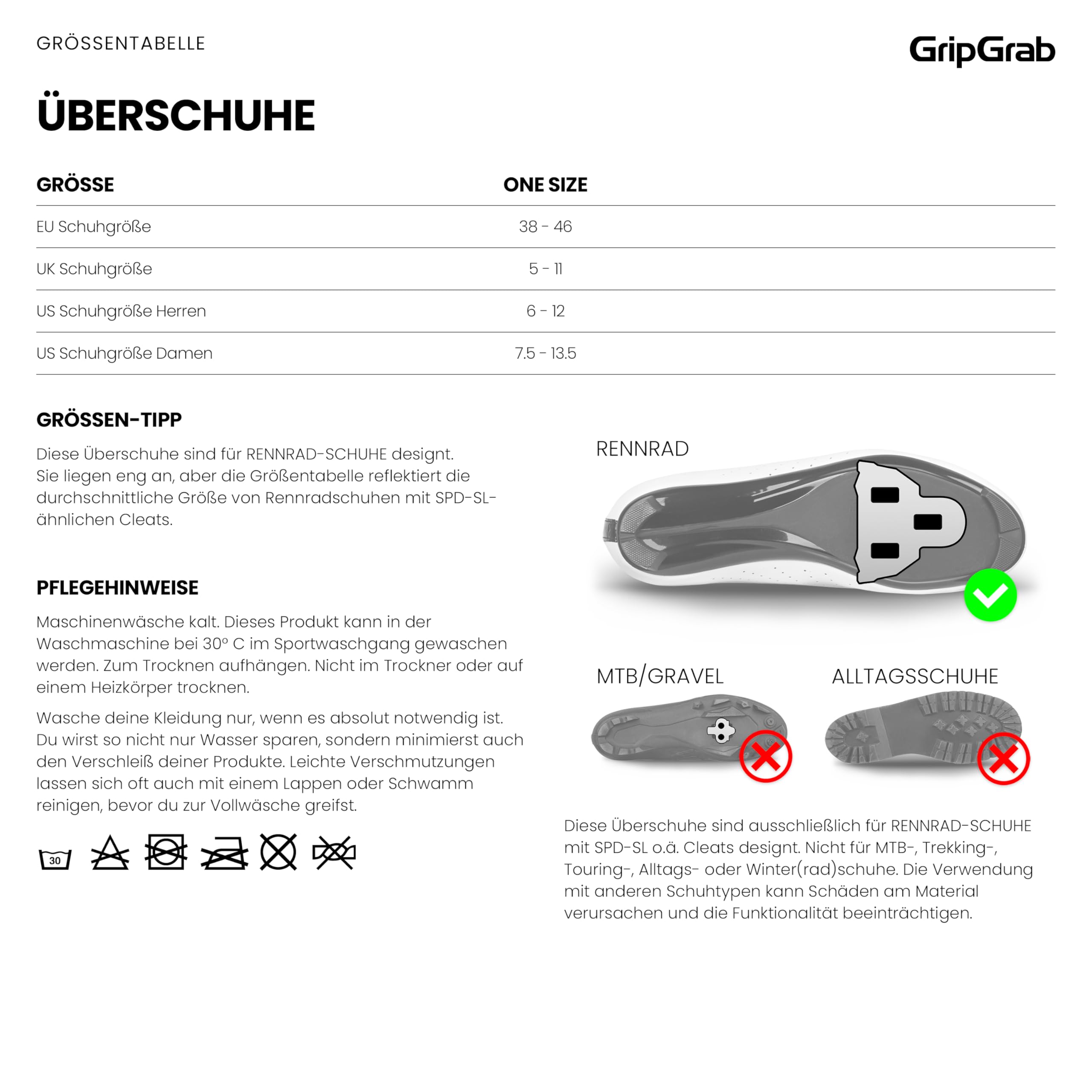 GripGrab RaceAero 2nd Edition Dünne Sommer Rennrad Überschuhe Leichte Aero Radsport Überzieher Zeitfahren Radrennen