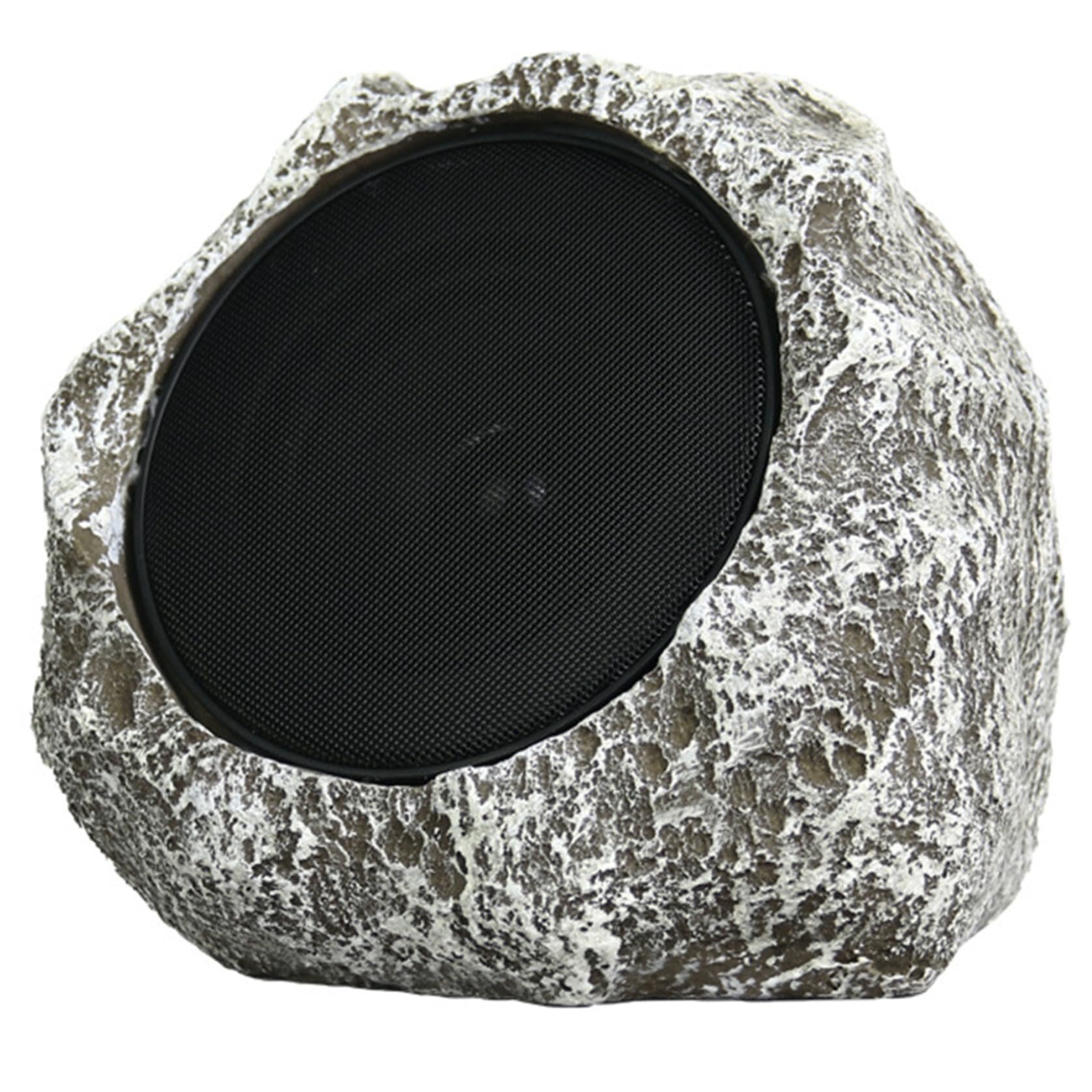 Altavoces de Roca al Aire Libre 9x7x7 '' Altavoces inalámbricos al Aire Libre de energía Solar Resistente Agua
