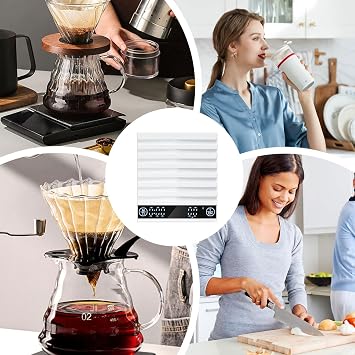 Pour Over Coffee Scale, Digital Coffee Scale with Timer | Smart Coffee