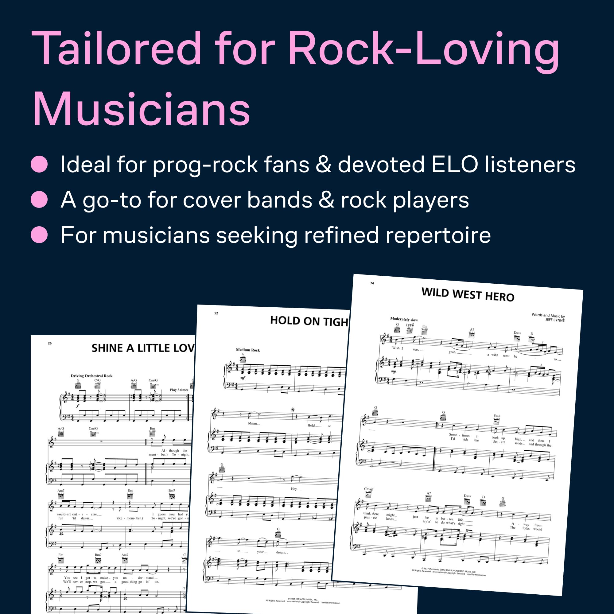 The Very Best of Electric Light Orchestra | Piano Vocal Guitar Sheet Music Songbook | Classic Rock Hits Collection for Singers and Pianists | 20 Iconic Songs with Lyrics and Chords All Over the World - Image 5