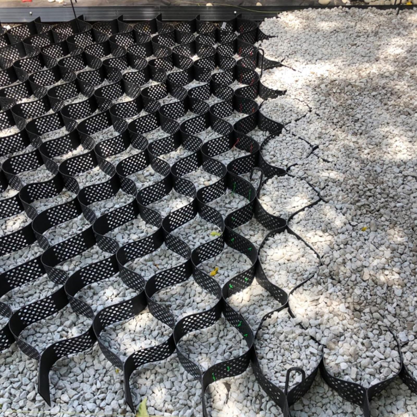 Amazon.co.jp: 砂利 保護材 マット グラウンドグリッド 5 10 Cm 狭幅 1