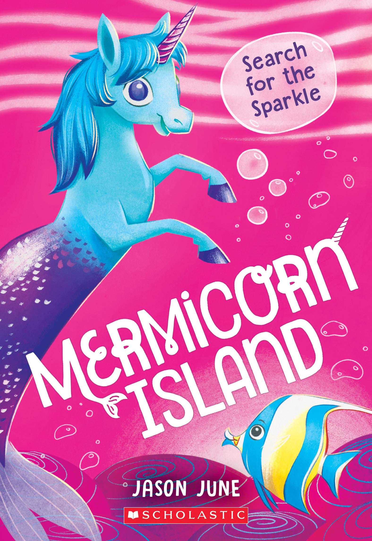 Cover of Search for the Sparkle (Mermicorn Island #1)
