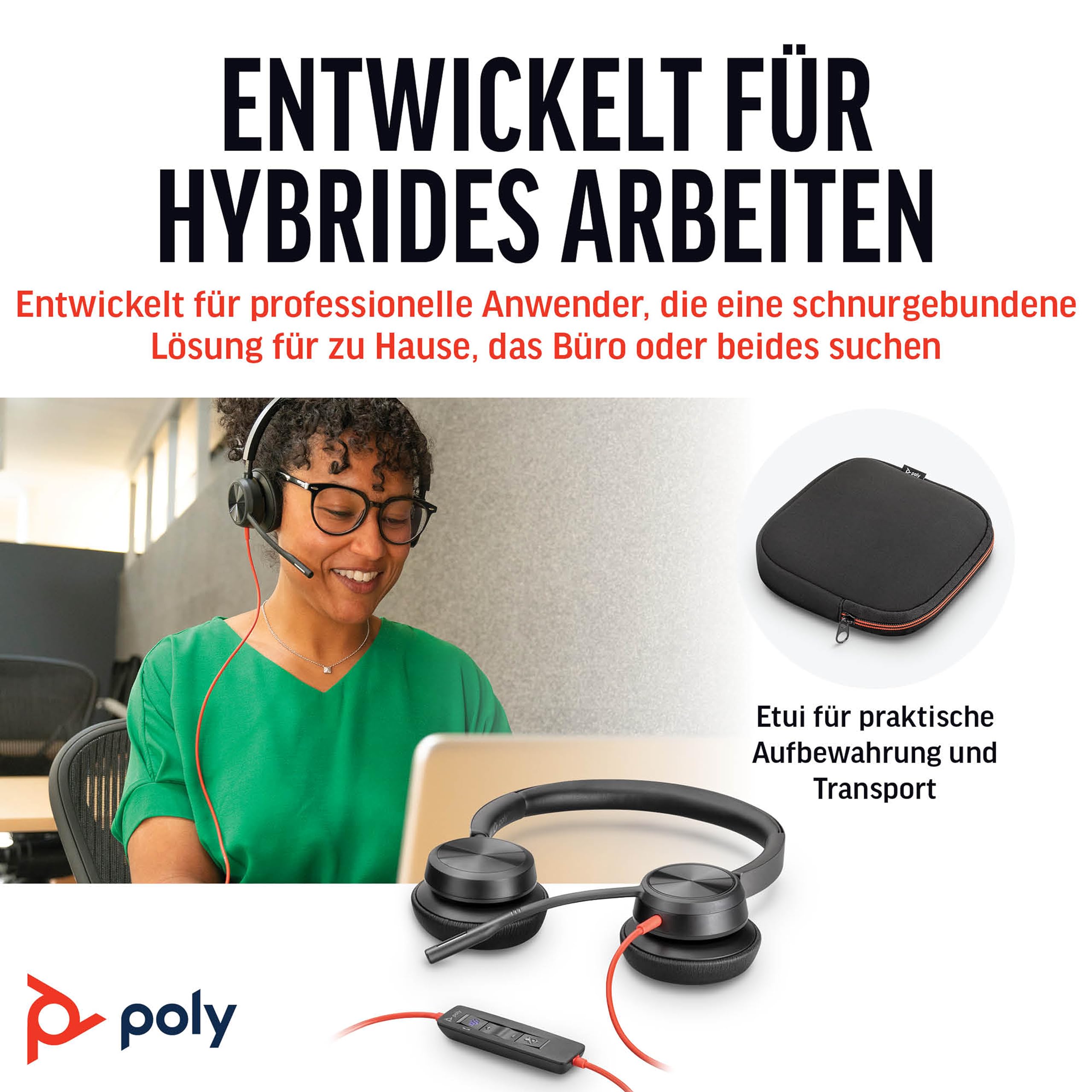 Poly Headset Blackwire C8225 Teams USB-A/C etail