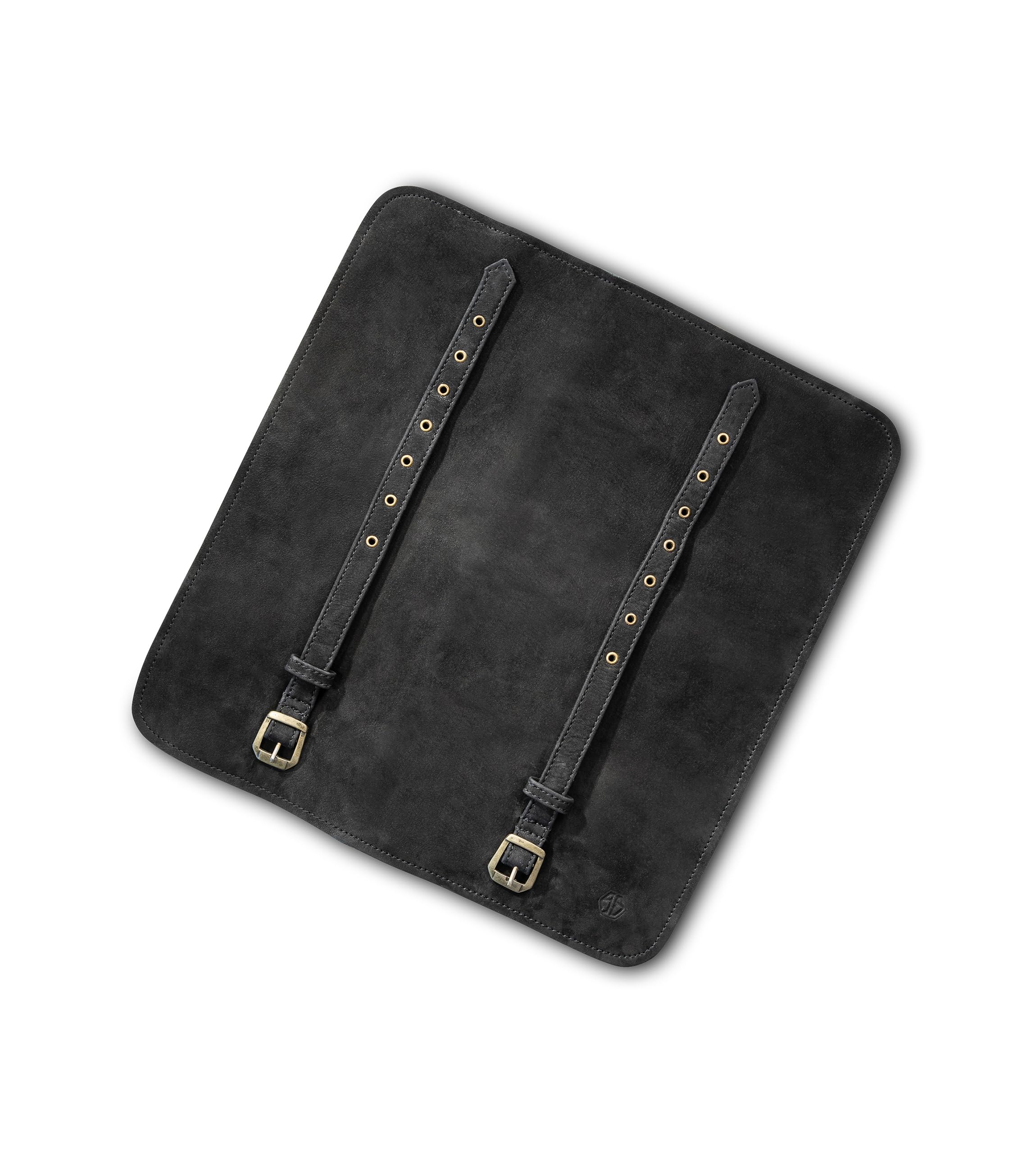 Angus Stoke Sam - Funda de Piel para Cuchillos de Cocinero (Piel, tamaño Grande), diseño de Bolsa