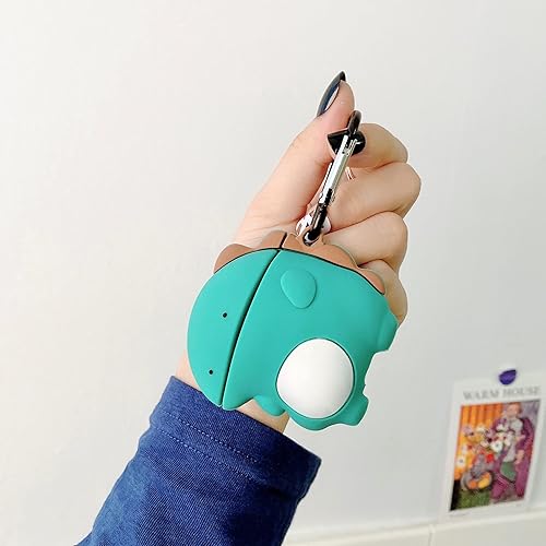 Miniatura 8 de Funda 3D de dinosaurio para Airpod 2Airpod 1er, funda suave de dibujos animados 3D, para niños, adolescentes, niños, niñas, mujeres, encantadores