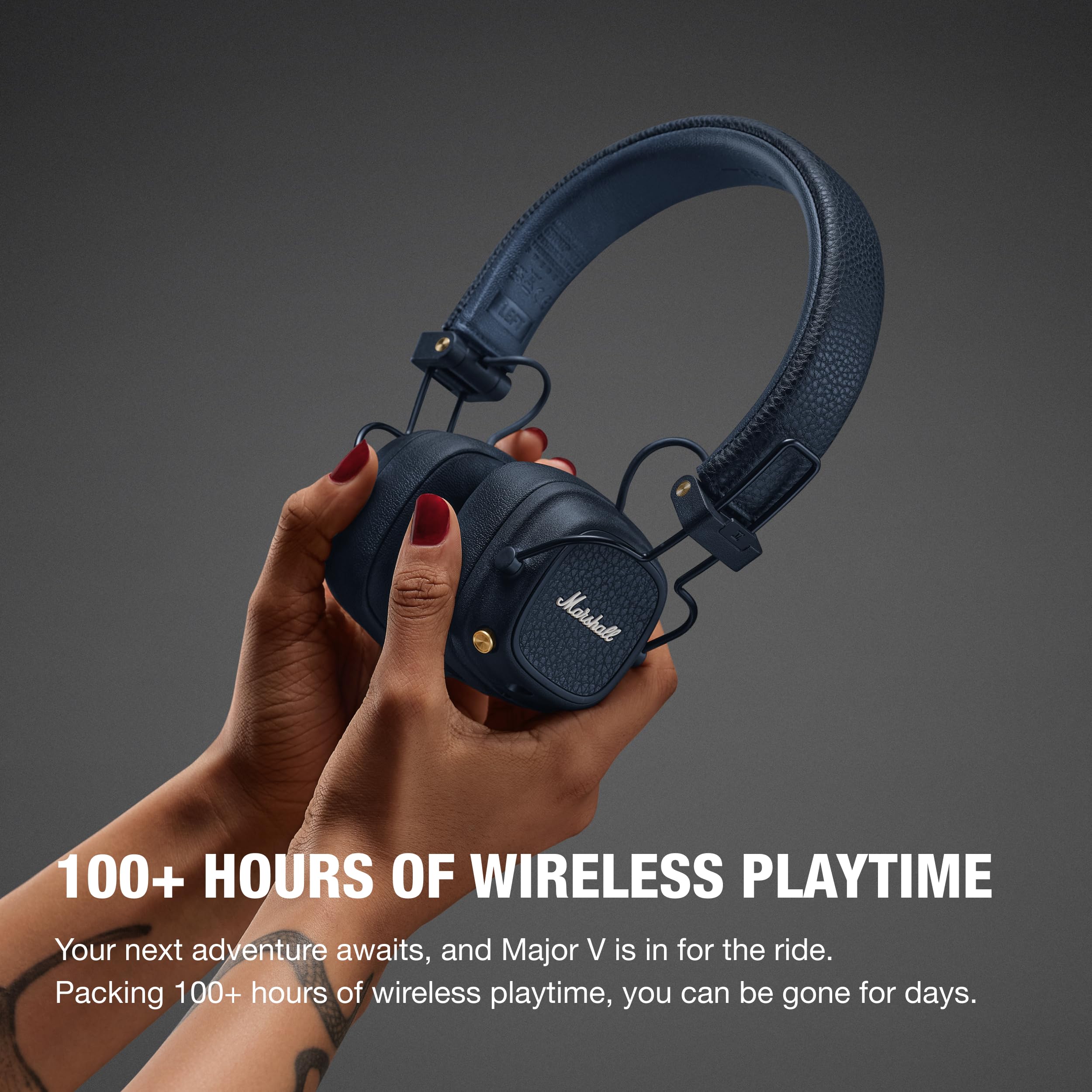 【jubukin1173】Marshall Major V Major V Black - On-ear headphones | Marshall.com