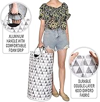 Vista 7 de Dalykate Cubierta para tabla de planchar y cesta de lavandería, tamaño de la cubierta de la tabla de planchar 15 x 54, tamaño de la cesta