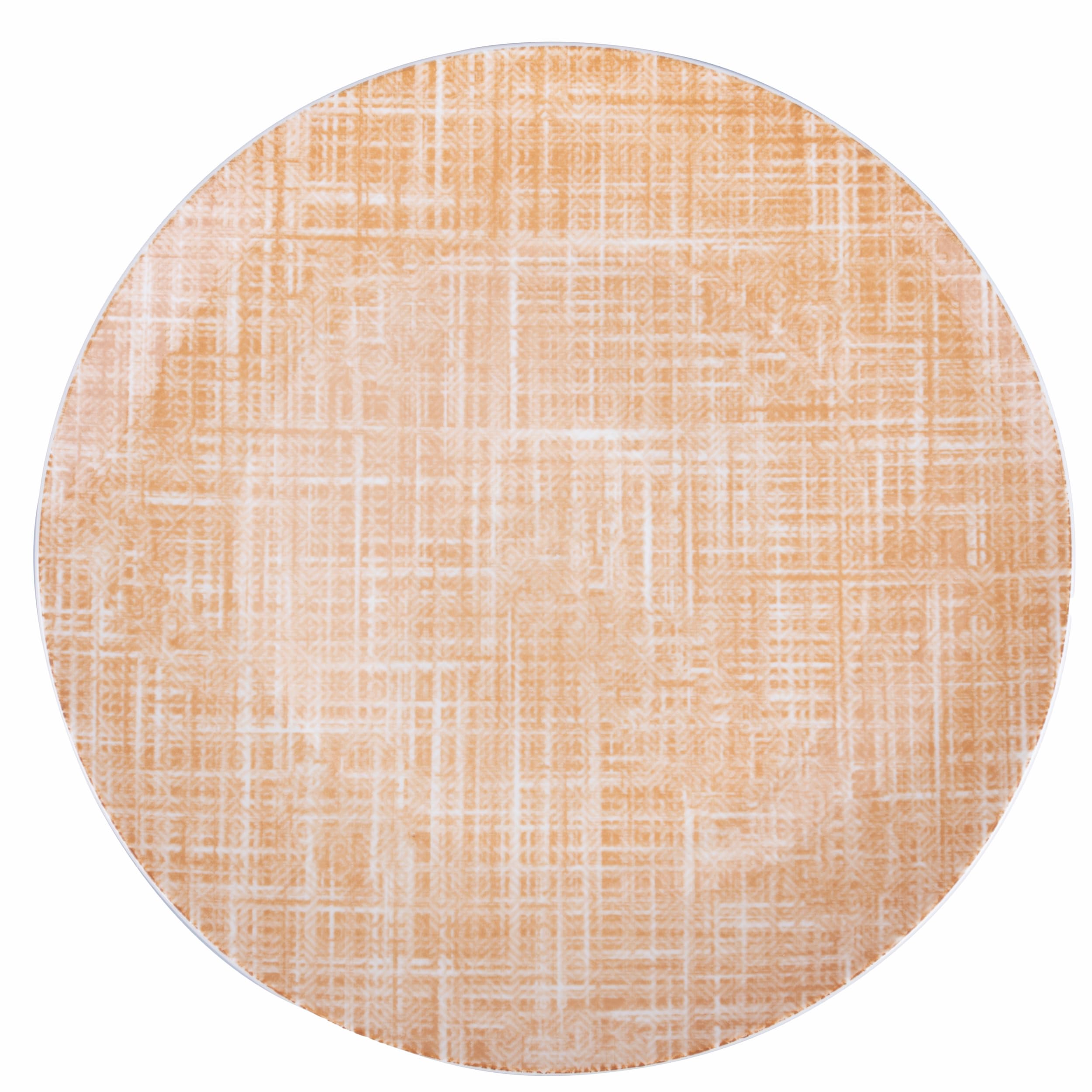 Villa d'Este Home Tivoli 1996 Set of 6 Porcelain Dinner Plate, Sand, Texture
